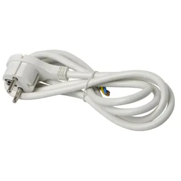 Handson Platte Stekker RA met Snoer 2 Meter