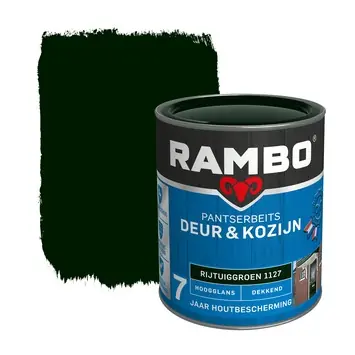 Rambo Pantserbeits Deur & Kozijn hoogglans dekkend rijtuiggroen 750 ml