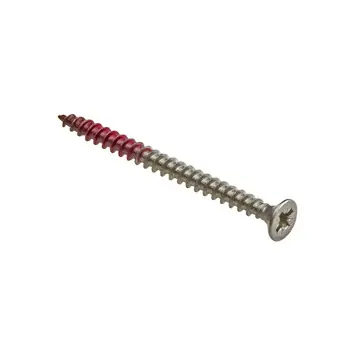 Rotadrill schroef universeel platkop PZ2 RVS 3.5x30 mm 100 stuks