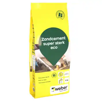 Weber Beamix zandcement eco grijs 5 kg