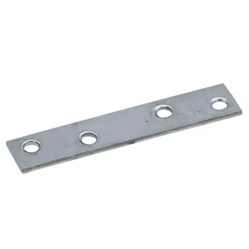 Waelbers verbindingsplaat 80 x 15 mm RVS 4 stuks