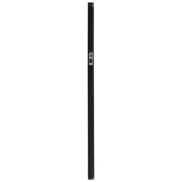 StoreMax Basic schuifdeurrail R-40 - zwart – 240 cm