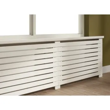 CanDo radiatorpaneel Burton Wit MDF 100x60 cm