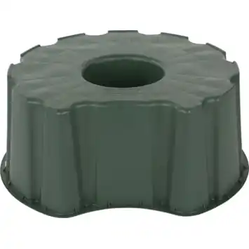 Voet regenton conisch groen 510L