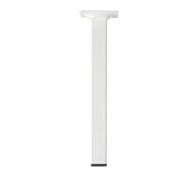 Duraline meubelpoot vierkant wit 2,5x2,5x25 cm