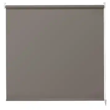 OK rolgordijn lichtdoorlatend grijs 120x150 cm (bxh)