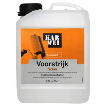 KARWEI voorstrijk Fixeer transparant 2,5 liter