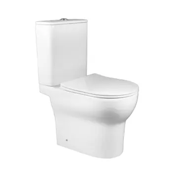 Atlantic duoblok toilet Nash wit D-vorm
