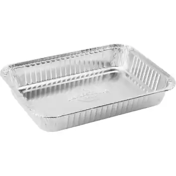Aluminiumbakjes BBQ set van 8