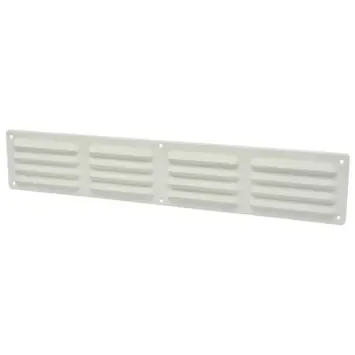 Sanivesk schoepenrooster aluminium wit 49,5x9 cm