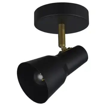 KARWEI opbouwspot Ferdi E14 zwart