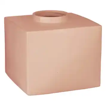 Vaas roze - h25,5xd31cm