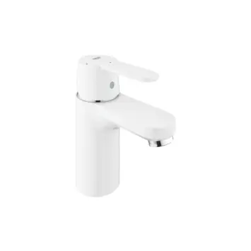 GROHE Get S-size éénhendel wastafelkraan met afvoerplug Wit