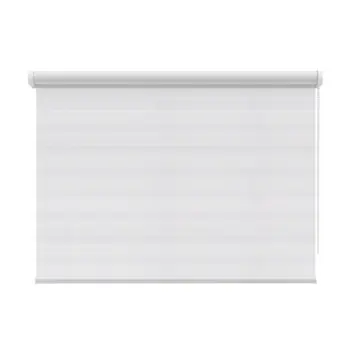 KARWEI duo rolgordijn lichtdoorlatend wit (kleurnr. 4500) 160x210 cm (bxh)