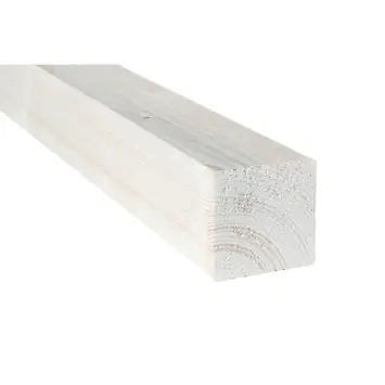 Bouwhout vuren geschaafd 69x69 mm lengte 300 cm