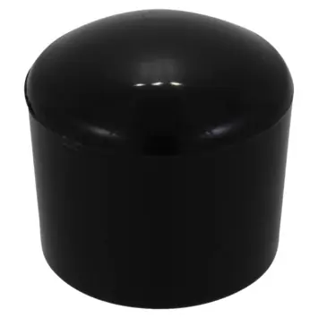 HANDSON meubeldop rond zwart 32 mm 4 stuks