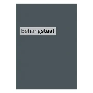 Behangstaal vliesbehang uni blauw (dessin 101670)