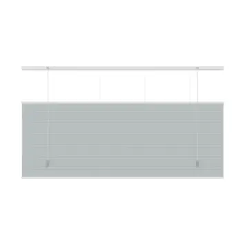 KARWEI dubbel plisségordijn lichtdoorlatend grijs (kleurnr. 6006) 200x220 cm (bxh)