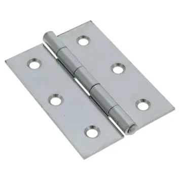 HANDSON Scharnier met vaste pen 70x51 mm verzinkt - 2 stuks
