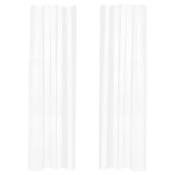 OK kant en klaar vitrage wit 140x270 cm (bxh) - 2 stuks