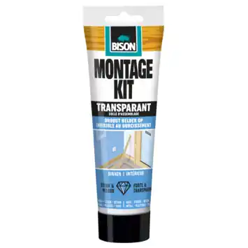 Bison montagekit transparant hangtube 250 g