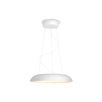 Philips Hue hanglamp Amaze wit - warm tot koelwit licht 25W - met 1 dimmer switch