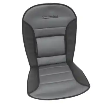 Carpoint Stoelkussen Comfort Zwart/Grijs