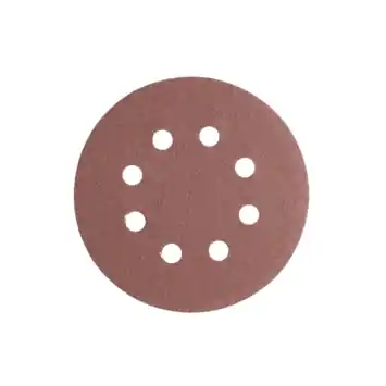 Irwin schuurschijf rond Ø125 mm zelfhechtend K80, 5 stuks