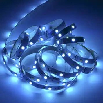 Handson LED strip met RGB kleuren en warmwit IP20 5 meter incl. afstandsbediening