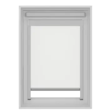 KARWEI dakraam rolgordijn verduisterend wit (kleurnr. 7000) t.b.v. VELUX® dakraam PK10