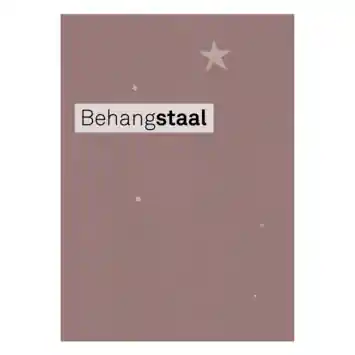 Behangstaal vliesbehang little stars oudroze (dessin 112035)