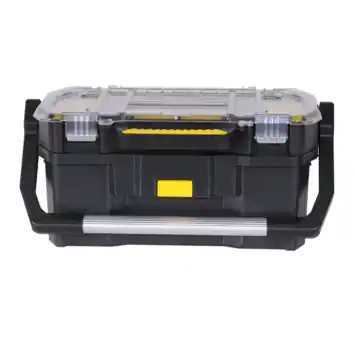 Stanley gereedschapskoffer met afneembare assortimentsdoos 25x56x33 cm