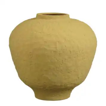 Vaas Theo-Bert Pot okergeel 38 cm x 39 cm ø