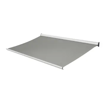 Knikarmscherm Staccato (breedte x uitval) 300 cm x 250 cm bedieningszijde rechts doekkleur grijs