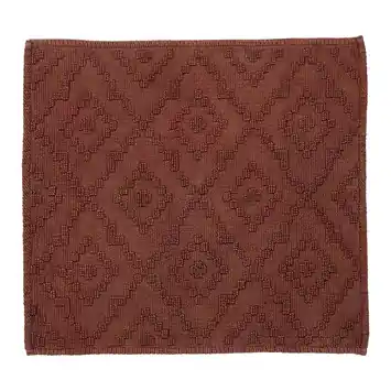 Sealskin badmat aztec 60x60cm donkerroze