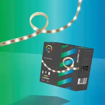 Tint Smart LED-strip met wit en RGB-kleuren 3 meter