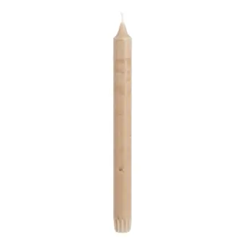 Dinerkaars stearine l.bruin 6 stuks