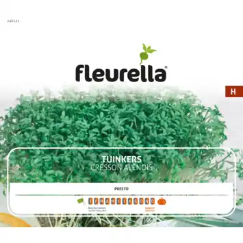Fleurella zaden tuinkers