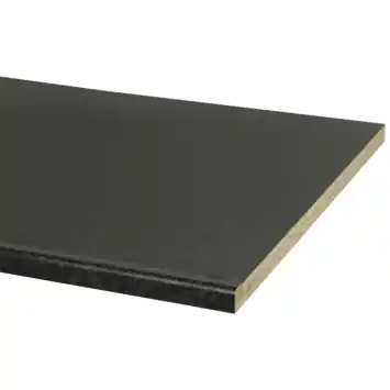 Werkblad ASW28 325x60cm Nero Brasil