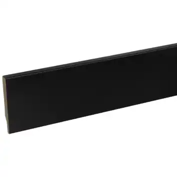 Muurplint blok zwart 1,2 x 7,9
