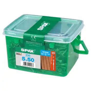 Spax terrasschroef 5x50 mm 230 stuks