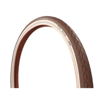 Dresco Anti-Lek Buitenband Metro Elite 28 x 1.75 (47-622) Reflectie Bruin/Creme