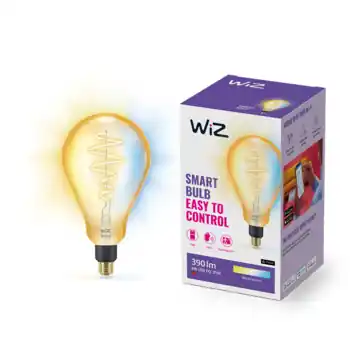 WiZ Connected LED giant peer E27 25W filament gold koel tot warmwit licht dimbaar