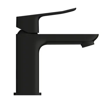 Grohe Dice wastafelmengkraan S-Size Push open Mat Zwart