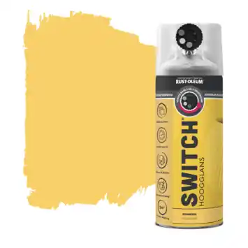 Rust-Oleum Switch spuitlak hoogglans zonnegeel 400 ml
