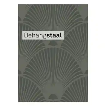 Behangstaal vliesbehang weona groen (dessin 106995)
