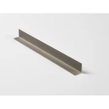 Grosfillex GX Wall aluminium afwerkprofiel titan 260 cm