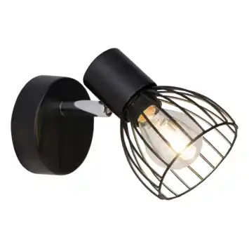 Brilliant wandspot Blacky 1-lichts