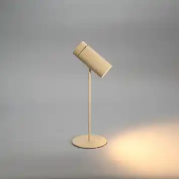 KonstSmide tafel-/wandlamp Multi 1,8 W oplaadbare LED verlichting zandkleurig