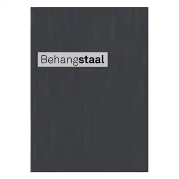 Behangstaal textielbehang blauw (dessin 107383)